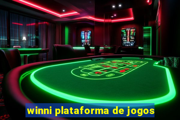 winni plataforma de jogos